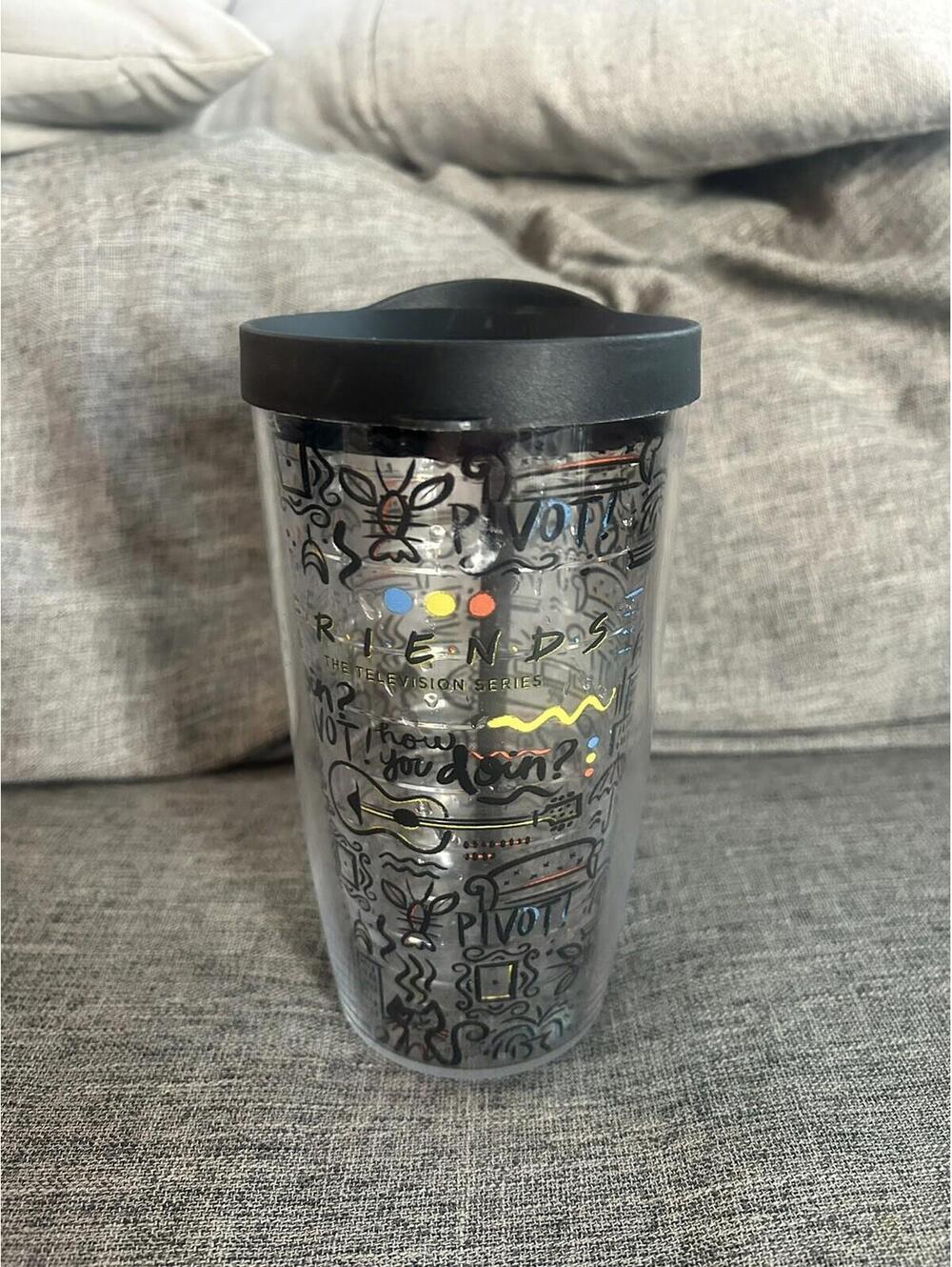 Tervis Tumbler Friends 16 oz Cup with Black Lid